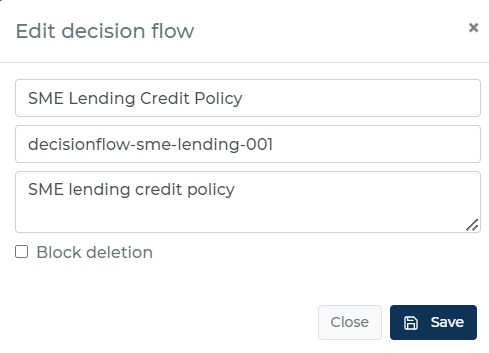 Decision Flow Options