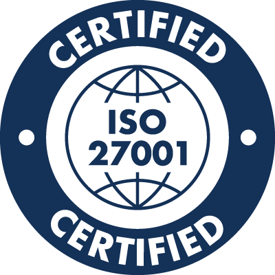 ISO 27001 Certified